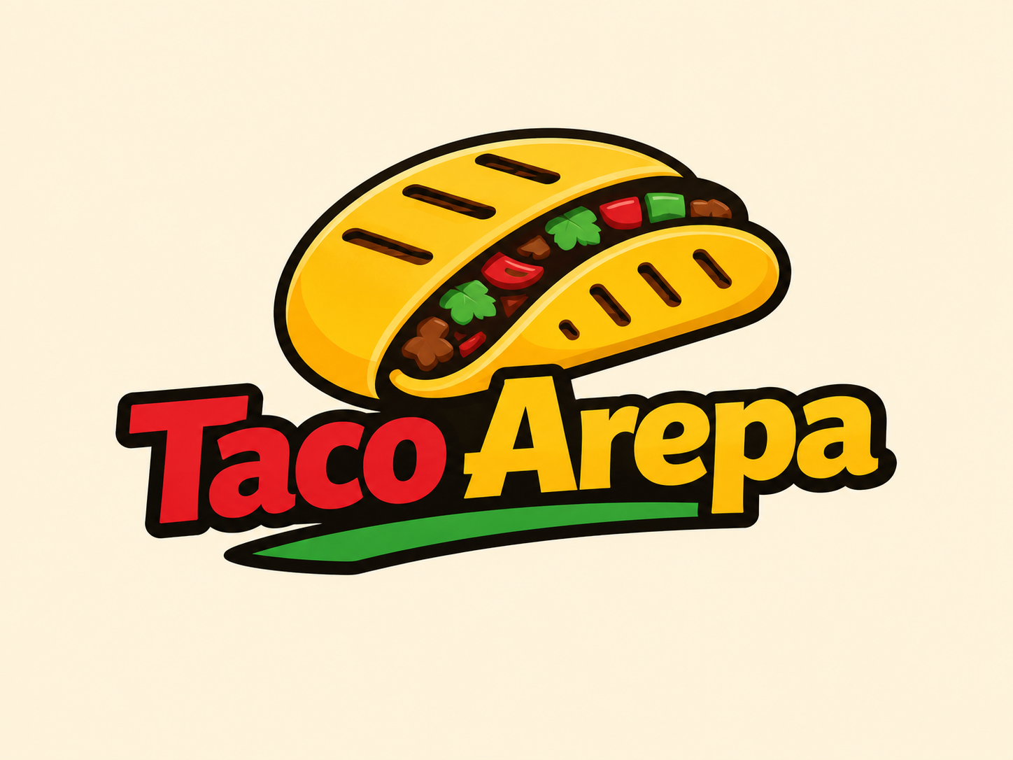 Taco Arepa logo